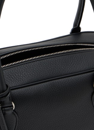 Detail View - Click To Enlarge - THE ROW - E/W India Grained Leather Bowling Bag