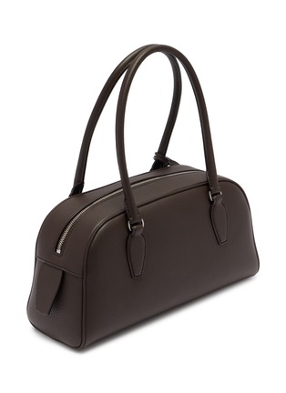 Figure View - Click To Enlarge - THE ROW - Small India E/W Grained Leather Bowling Bag