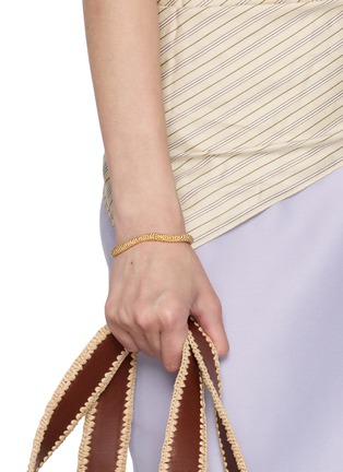 Front View - Click To Enlarge - MISSOMA - Baya 18K Gold Plated Brass Claw Cuff