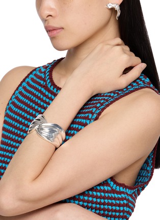 Figure View - Click To Enlarge - MISSOMA - X MARKGONG Draped Statement Cuff