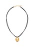 MISSOMA 18k Gold Plated Brass MARKGONG Draped Statement Cord Necklace