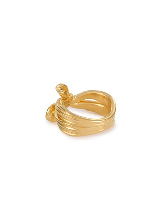 Detail View - Click To Enlarge - MISSOMA - X MARKGONG Bow Statement Ring