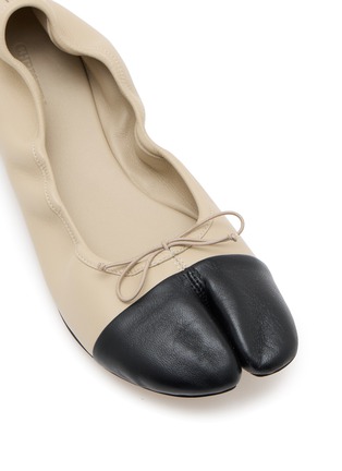 Detail View - Click To Enlarge - CHRISTEN - Tabi Ballerina Flats