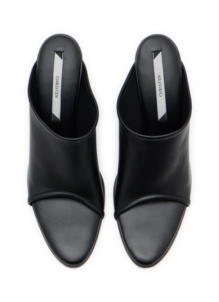 Figure View - Click To Enlarge - CHRISTEN - 75 Open Toe Wedges
