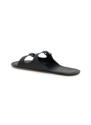 Detail View - Click To Enlarge - CHRISTEN - Double Belt Sandals