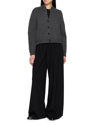 Figure View - Click To Enlarge - THE ROW - Poynta V-Neck Cashmere Cardigan