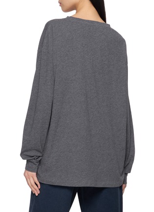Back View - Click To Enlarge - THE ROW - Birket V-Neck Top