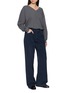 Figure View - Click To Enlarge - THE ROW - Birket V-Neck Top