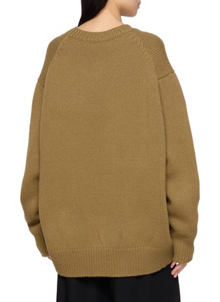 Back View - Click To Enlarge - THE ROW - Parth Textured Cashmere Knit Sweater