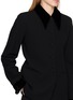  - THE ROW - Jeko Velvet Collar Virgin Wool Jacket