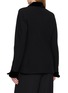 Back View - Click To Enlarge - THE ROW - Jeko Velvet Collar Virgin Wool Jacket