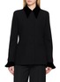THE ROW Jeko Velvet Collar Virgin Wool Jacket