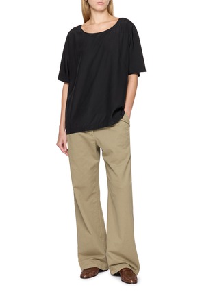 Figure View - Click To Enlarge - THE ROW - Basso Silk Top