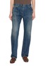 THE ROW Dinni Straight Leg Faded Denim Jeans