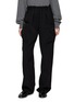 THE ROW Elga Drawstring Waistband Wool Gabardine Cargo Pants