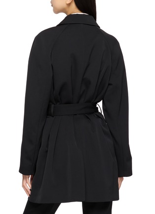 Back View - Click To Enlarge - THE ROW - Elisa Short Trench Jacket