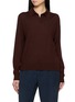 THE ROW Pauli Long Sleeve Jersey Knit Top