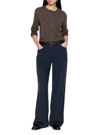 Figure View - Click To Enlarge - THE ROW - Adine Crewneck Knit Cardigan