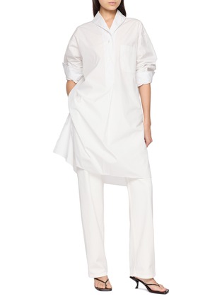 Figure View - Click To Enlarge - THE ROW - Eryn Cotton Shirt