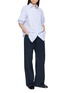 Figure View - Click To Enlarge - THE ROW - Gavina Striped Cotton Poplin Shirt