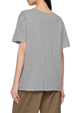 Back View - Click To Enlarge - THE ROW - Pirro Scoop Neckline Top