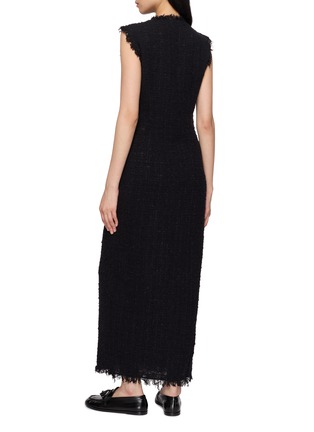 Back View - Click To Enlarge - THE ROW - Lana Frayed Maxi Dress
