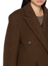  - THE ROW - Double Breasted Bamira Peak Lapel Wool Coat