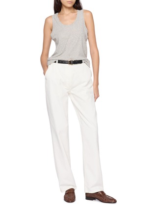 Figure View - Click To Enlarge - THE ROW - Elana Cotton Jersey Tank Top