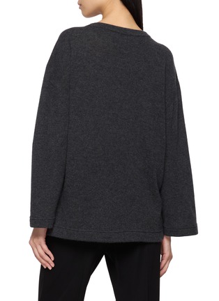 Back View - Click To Enlarge - THE ROW - Pever Cashmere Knit Sweater