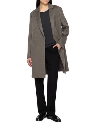 Figure View - Click To Enlarge - THE ROW - Cyril Straight Leg Tailored Pants