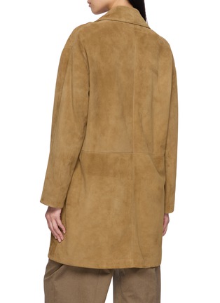 Back View - Click To Enlarge - THE ROW - Damir Suede Coat