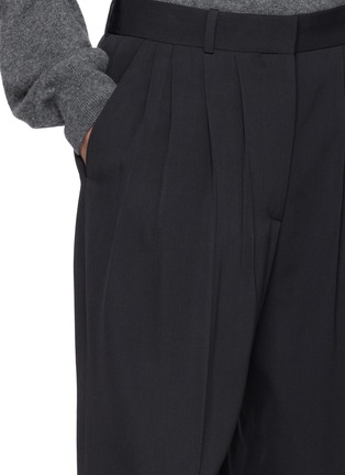  - THE ROW - Daniela Pleated Wide Leg Wool Pants