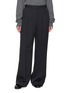 THE ROW Daniela Pleated Wide Leg Wool Pants