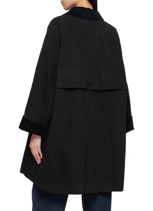 Back View - Click To Enlarge - THE ROW - Ina Corduroy Trimmed Coat