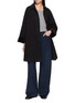 Figure View - Click To Enlarge - THE ROW - Ina Corduroy Trimmed Coat
