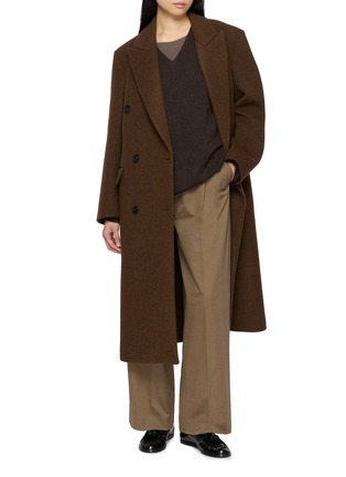 Figure View - Click To Enlarge - THE ROW - Purin V-Neck Cashmere Sweater