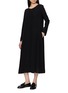Figure View - Click To Enlarge - THE ROW - Cyra V-Neck Silk Dress