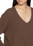  - THE ROW - Phef V-Neck Cotton Cashmere Sweater
