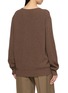 Back View - Click To Enlarge - THE ROW - Phef V-Neck Cotton Cashmere Sweater