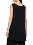 Back View - Click To Enlarge - THE ROW - Aro Sleeveless Longline Textured Top