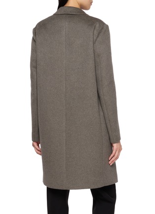 Back View - Click To Enlarge - THE ROW - Ciel Notch Lapel Cashmere Coat