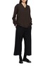 Figure View - Click To Enlarge - THE ROW - Cosmo Bias Cut Wool Twill Shorts