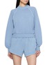 BEYOND YOGA Fade Out Blend Cotton Sweatshirt