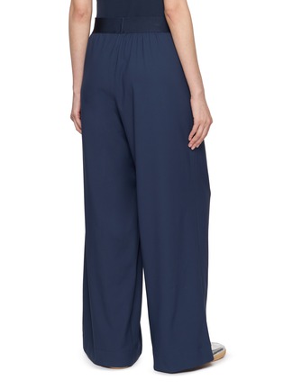 Back View - Click To Enlarge - BEYOND YOGA - Elasticated Wide Leg Pants