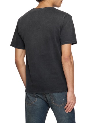 Back View - Click To Enlarge - ANTIK DENIM - Distressed Crewneck T-Shirt