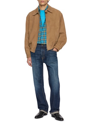 Figure View - Click To Enlarge - ANTIK DENIM - Distressed Crewneck T-Shirt