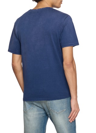 Back View - Click To Enlarge - ANTIK DENIM - Distressed Crewneck T-Shirt