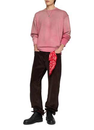 Figure View - Click To Enlarge - ANTIK DENIM - Vintage Wash Crewneck Sweater
