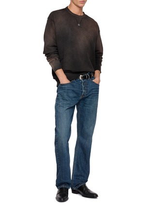 Figure View - Click To Enlarge - ANTIK DENIM - Vintage Wash Crewneck Sweater