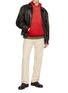 Figure View - Click To Enlarge - ANTIK DENIM - Washed Cotton Hoodie 